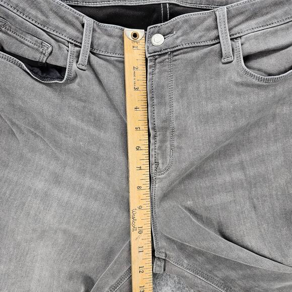 Old Navy Rockstar Jeans Size 14 Womens High Rise Super Skinny Built In Warm - Picture 7 of 15